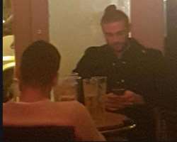 Andy Carroll consuming alcohol